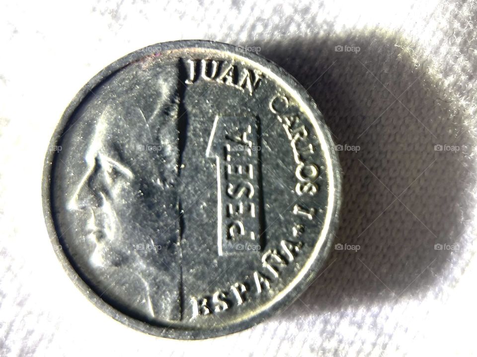 One Spanish peseta 1996