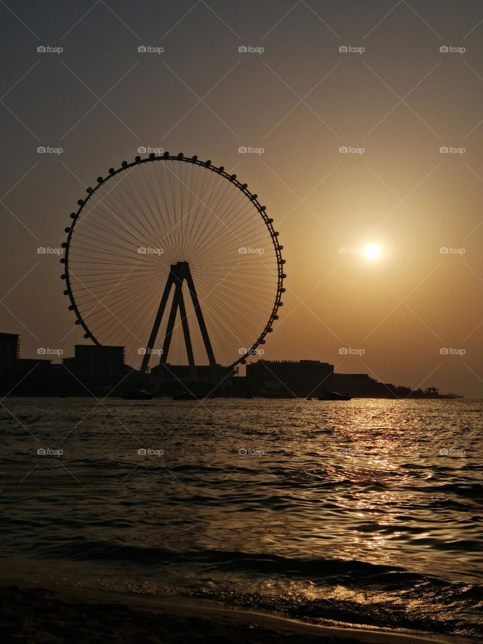 Ain Dubai Sunset 3