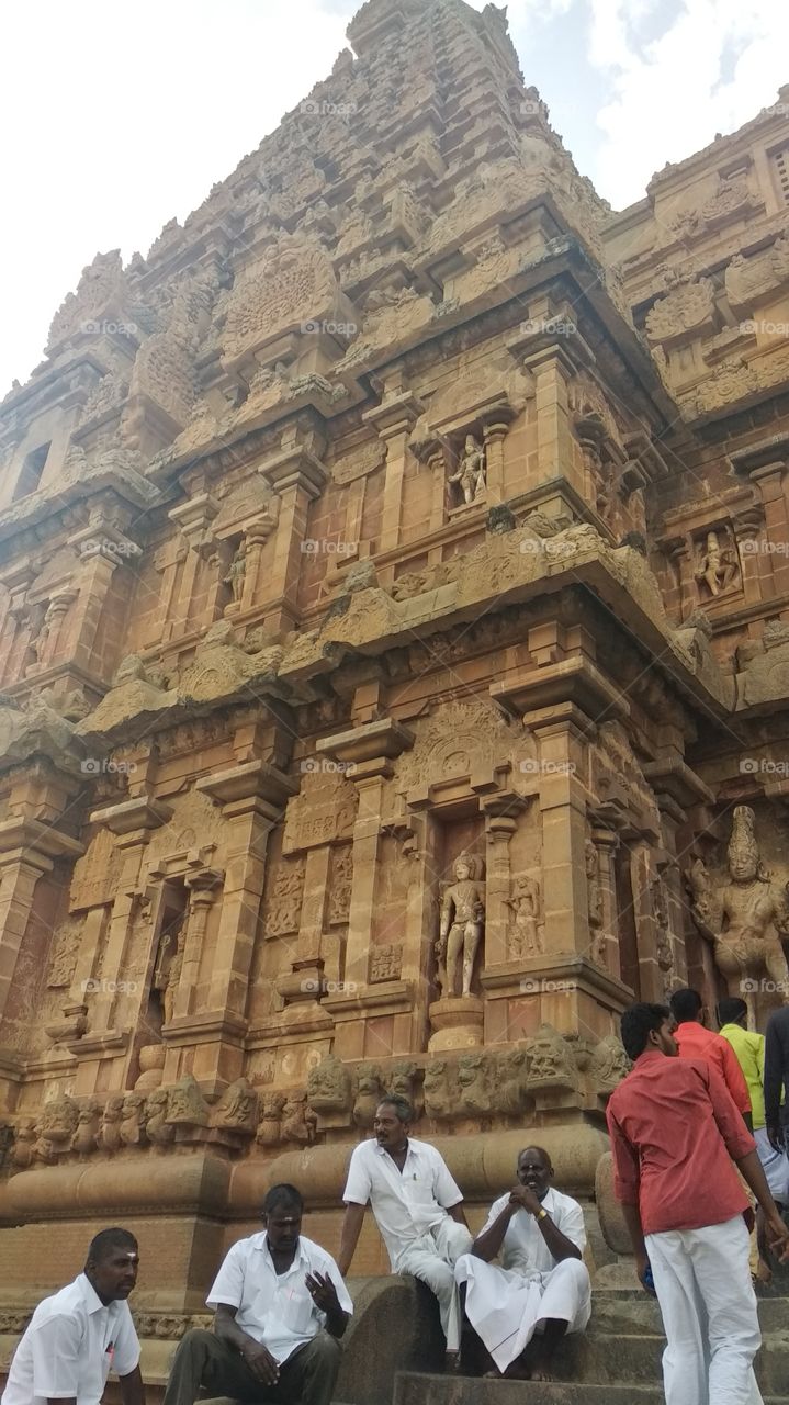 Thanjavur big temple trip picture...