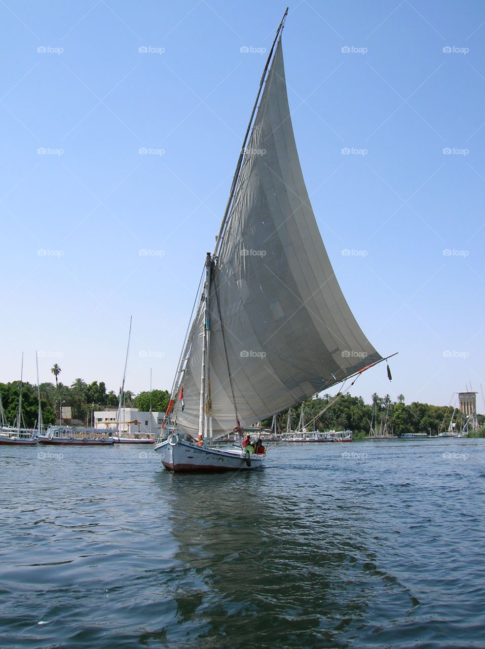 Sailing the Nile River