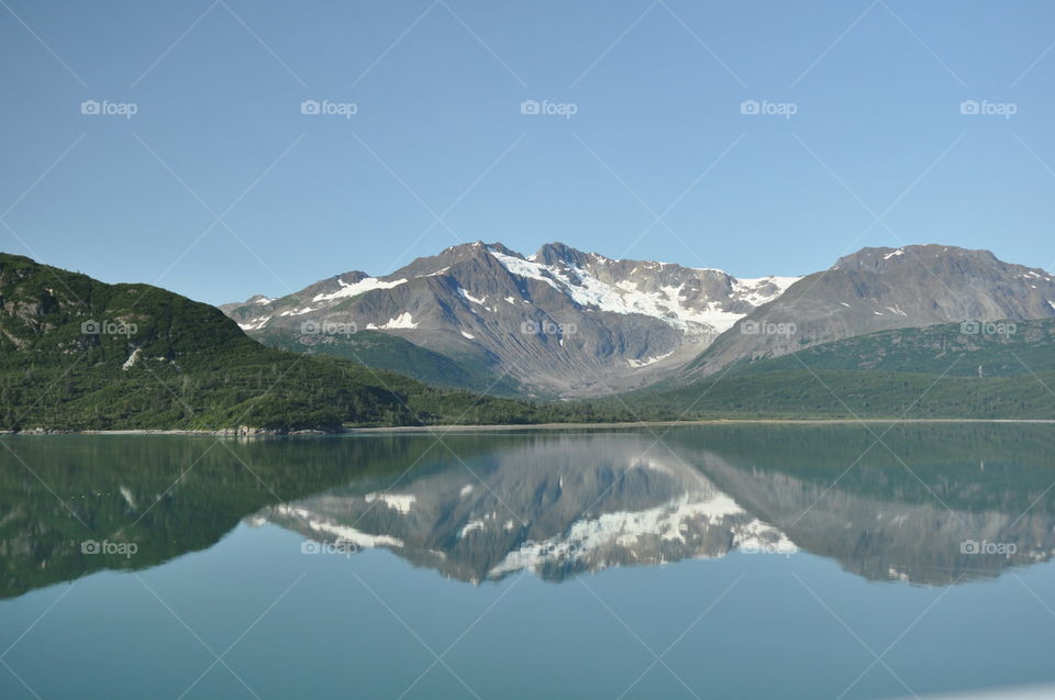 Hiking along the lake