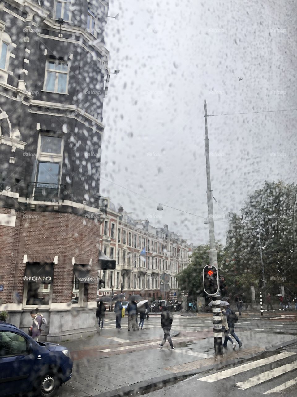 Rainy day in Belgium 2019