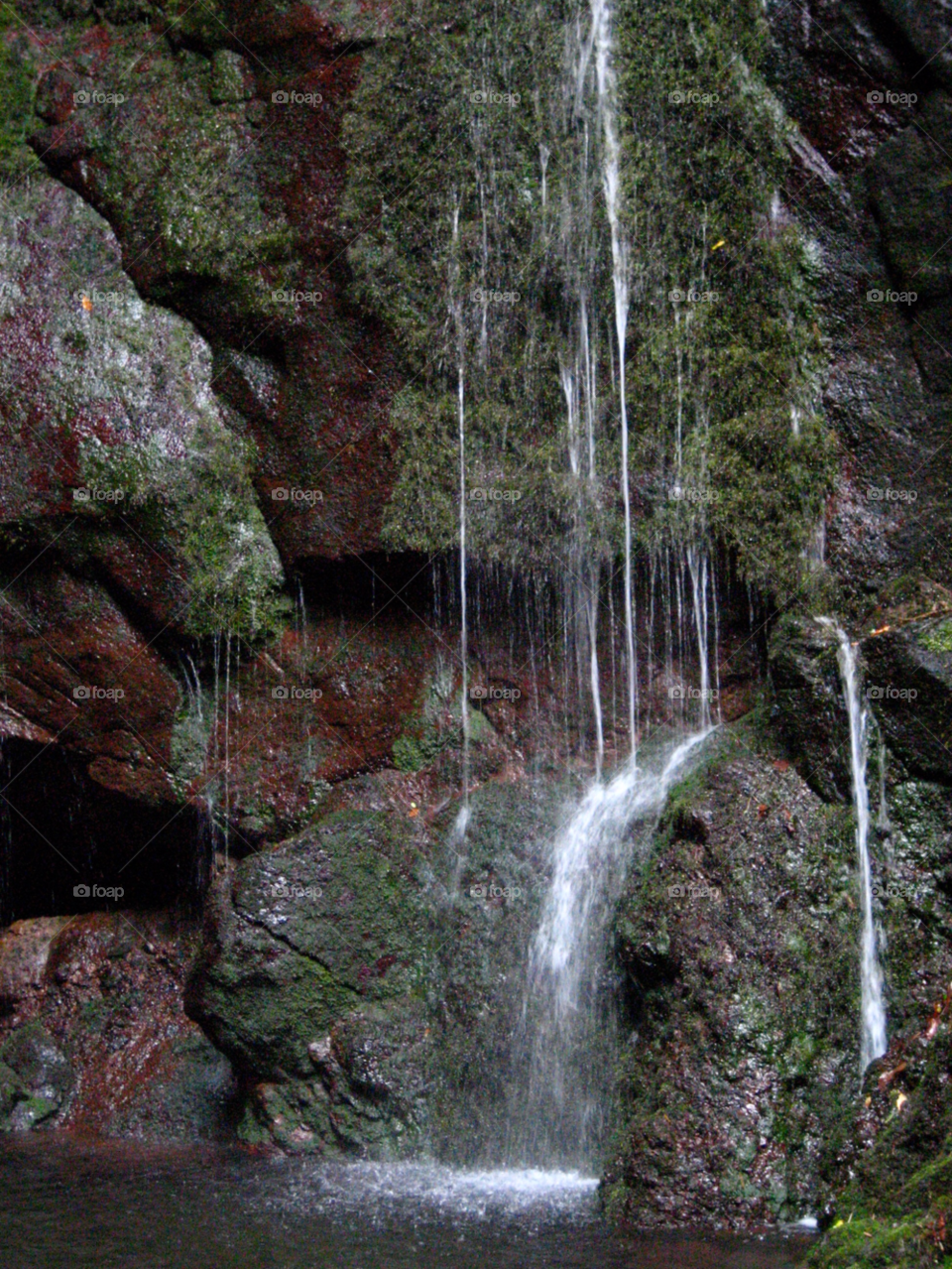 View of a waterfall