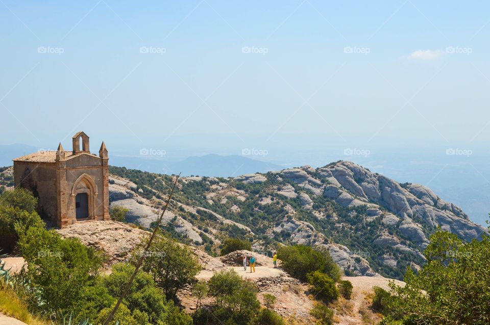 a chapel on Montserrat