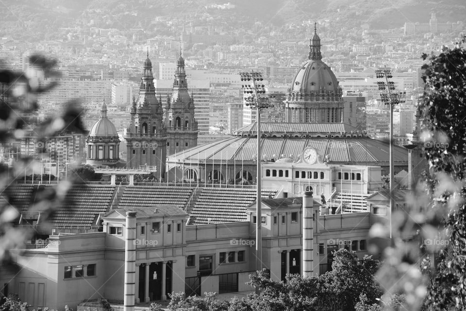 Barcelona desde Montjuic 