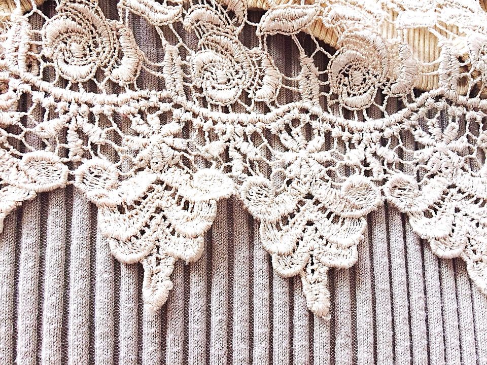 Close-up of lace