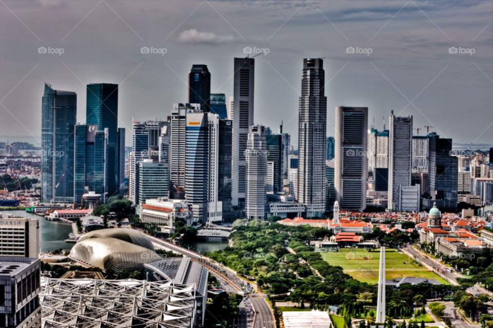 singapore buildings skyline architecture by paulcowell