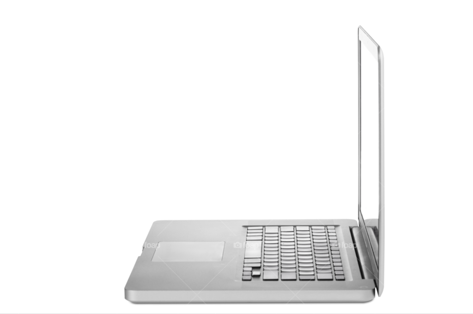 technology apple silver keyboard by stockelements