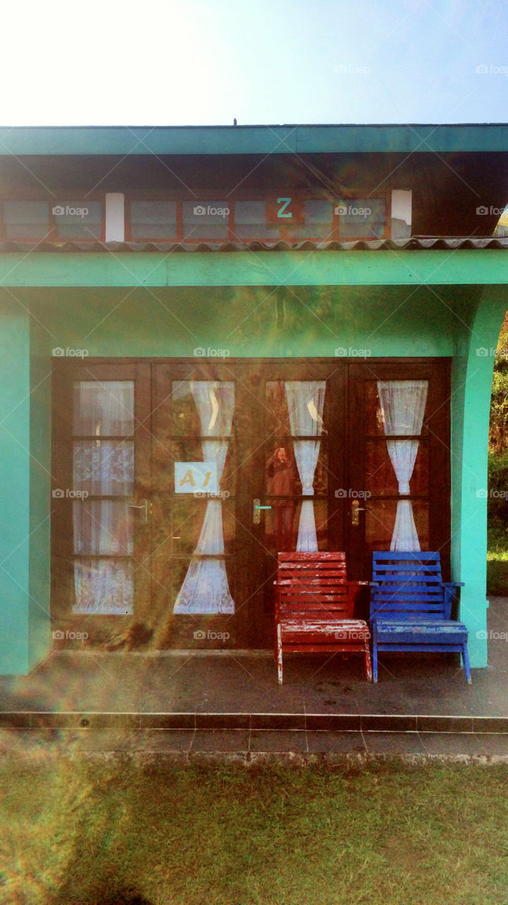 Trying to take a pic without digital effect, but the sun give a natural burn