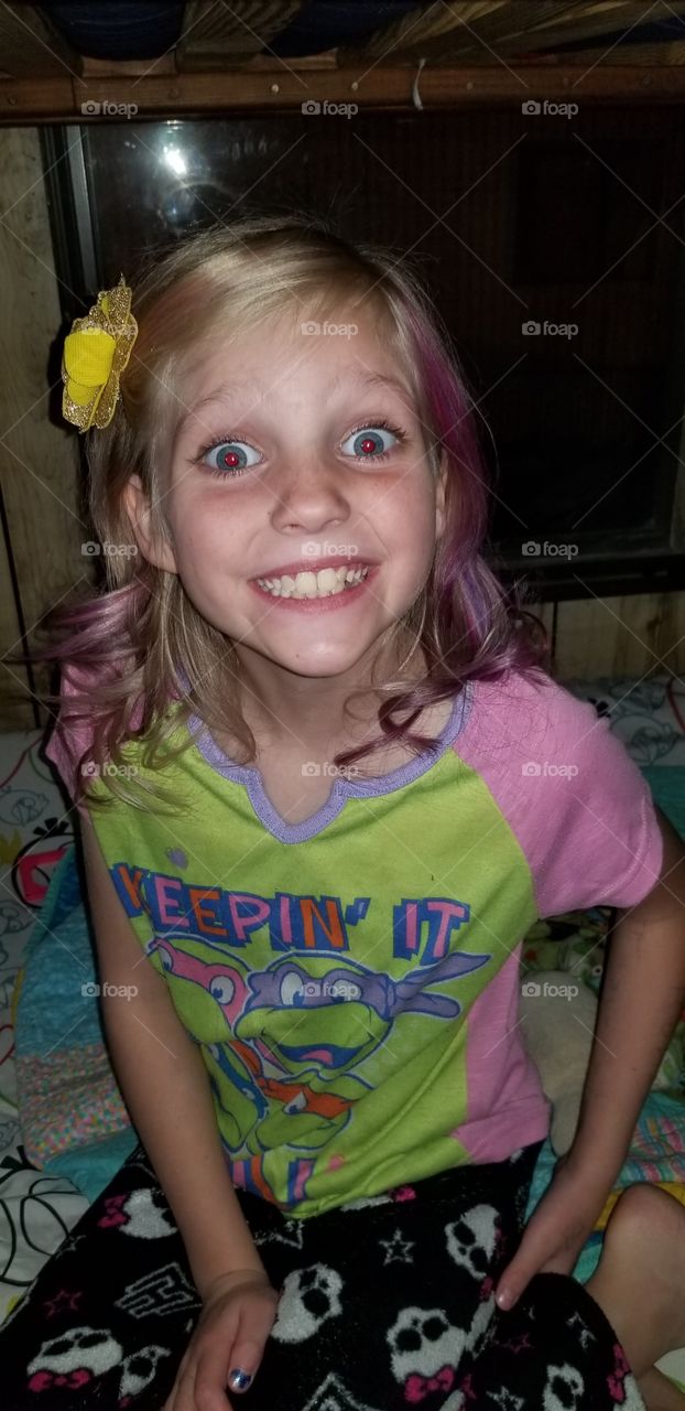 Pink and Purple Hair. Makes lifes problems, easier.