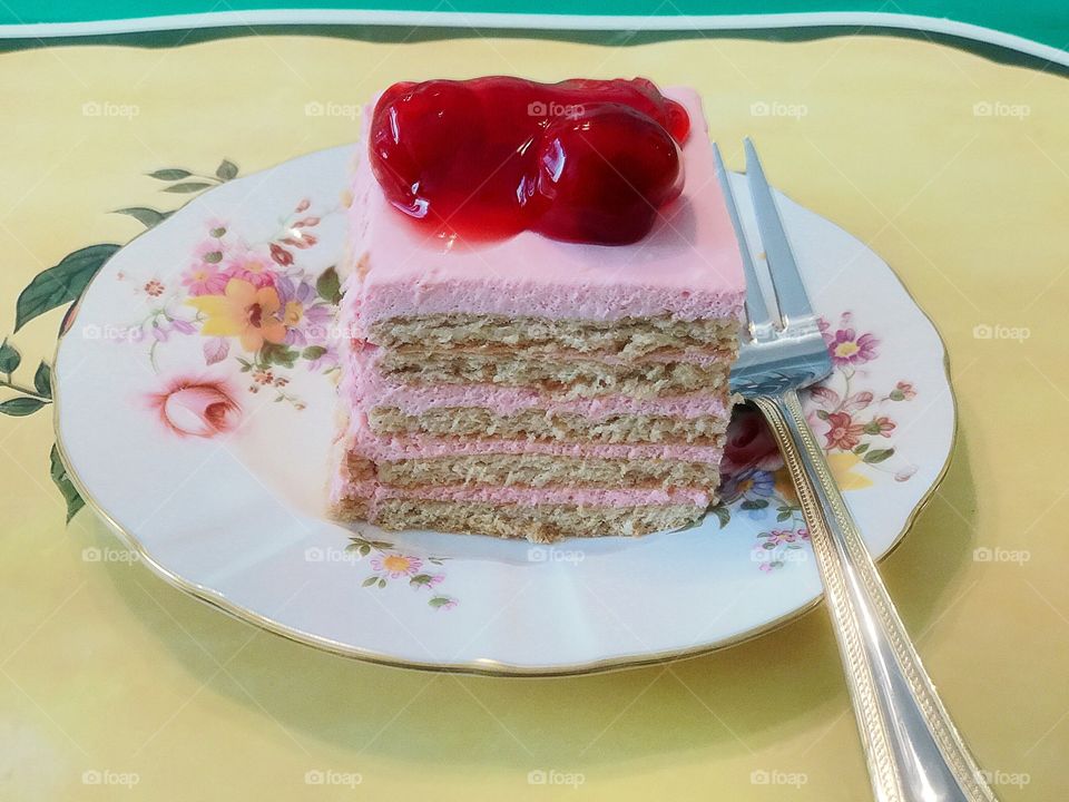 Pink cake