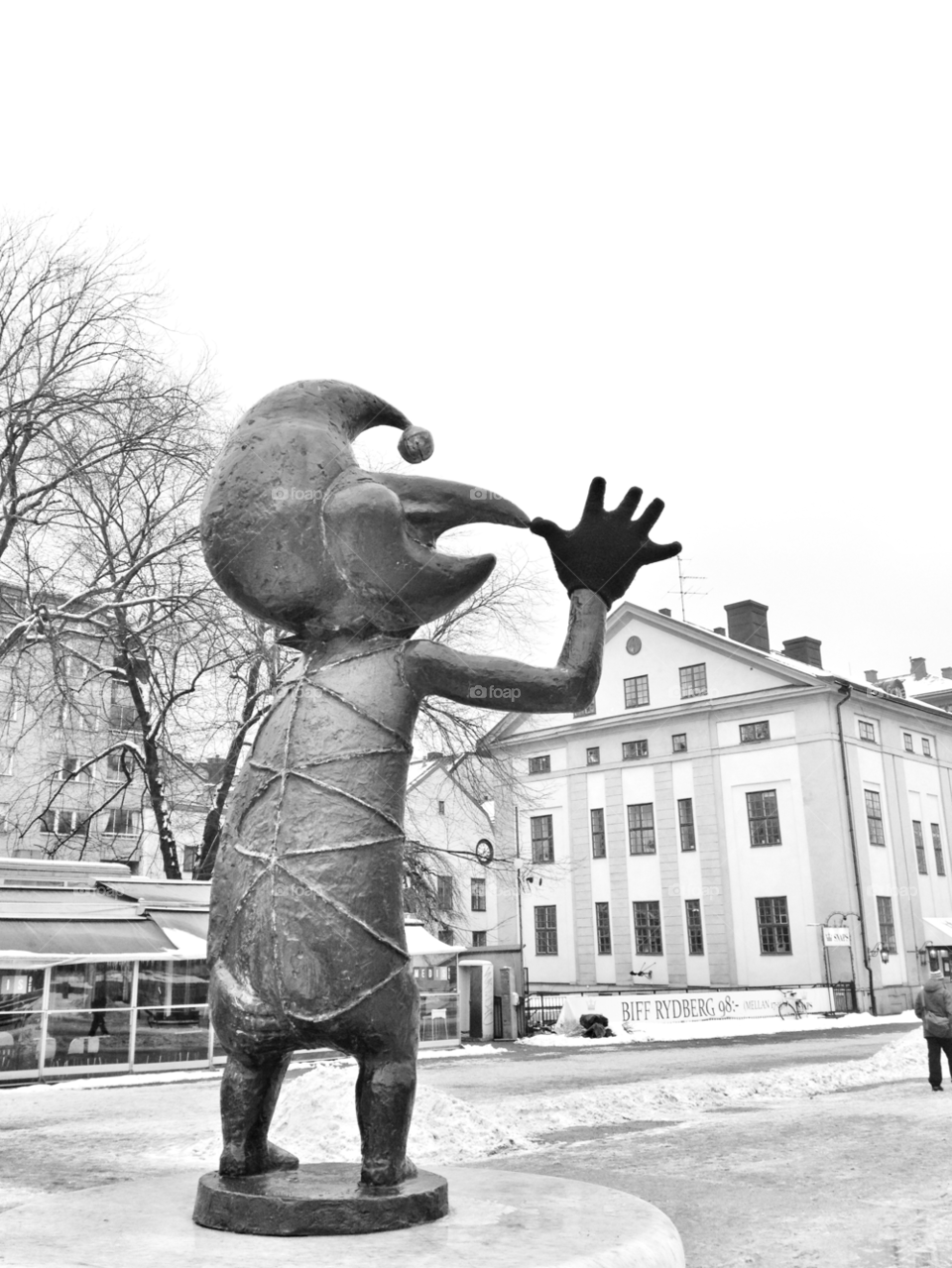 stockholm winter sweden square by piaktw