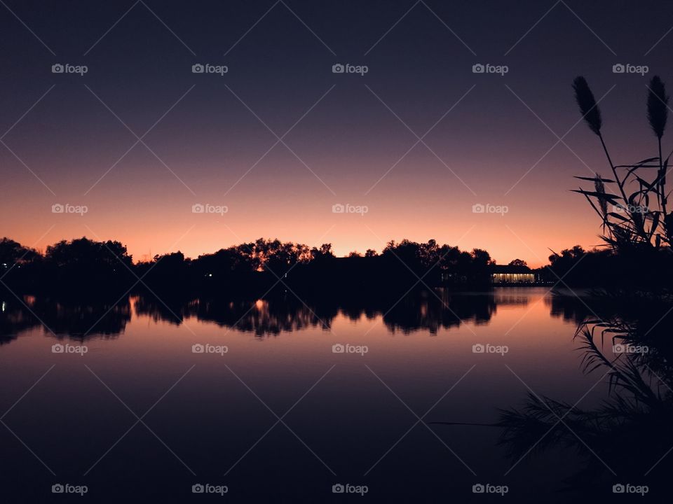 Fading Twilight is stealing the show. Night is very near and steals the show late into the Evening  which casting a gorgeous colour which will stay focused even Night. Twilight is deepening as the evening continues. 
