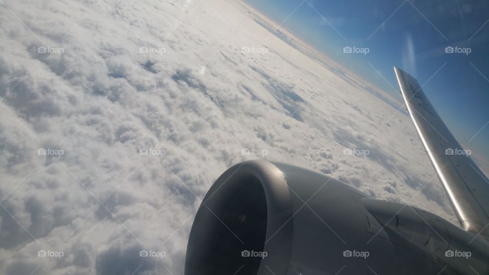 Clouds from up above