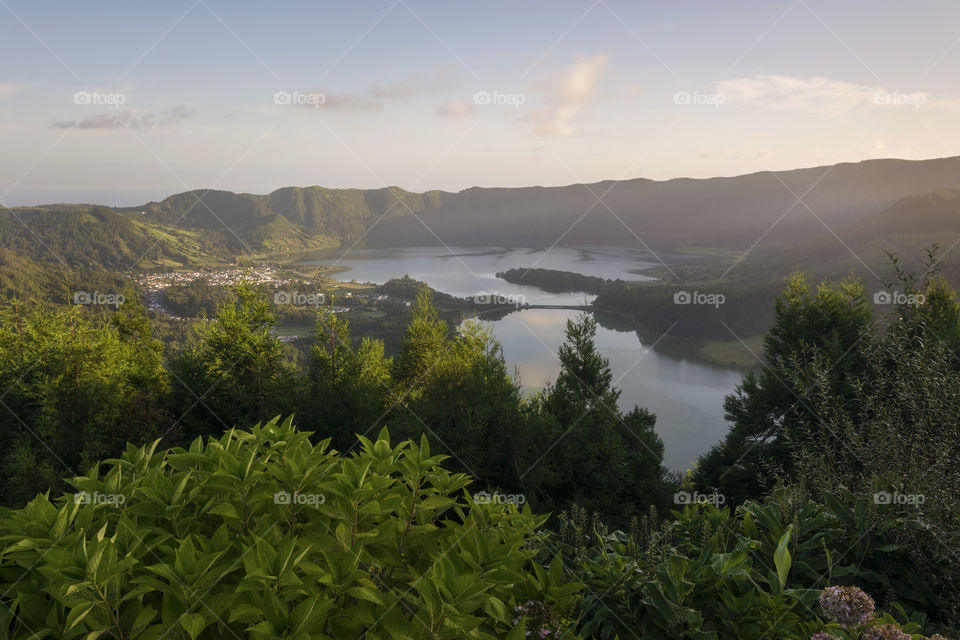 Sunrise at Sete Cidades