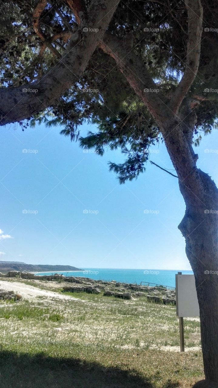 panorama da Eraclea Minoa