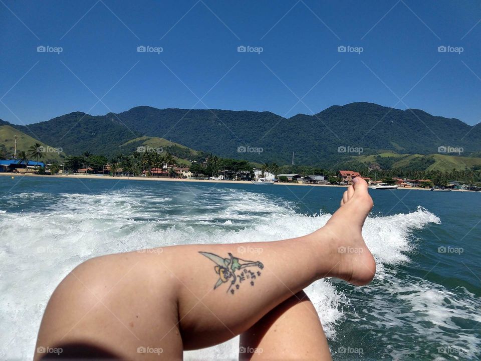 Atlantic ocean and summer