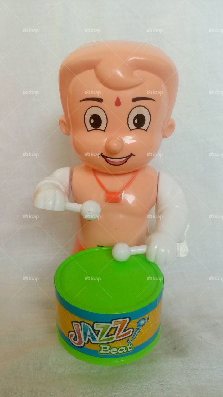 kids favorite character and cartoon film hero chotta beem , enjoy with play drum,beautiful baby toy,playing drum and dancing beem