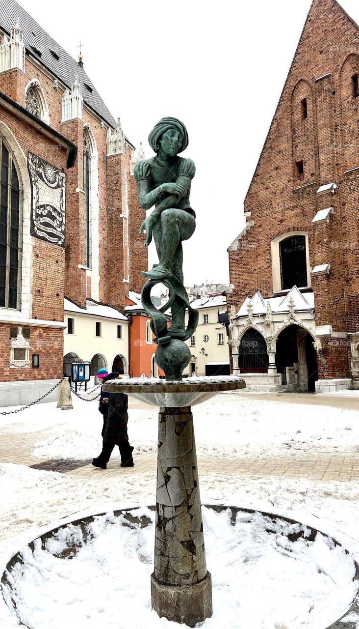 «Фонтан з Жаком» в Кракове 