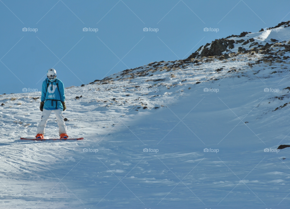 snow winter mountain snowboard by bennovic