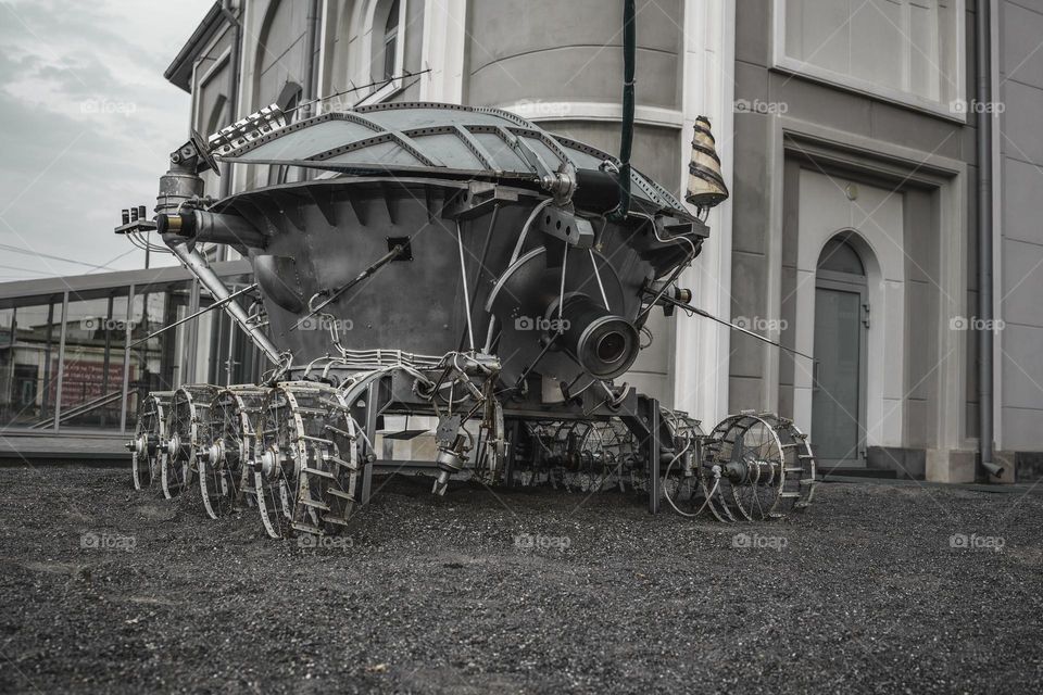 prototype of space moon rover
