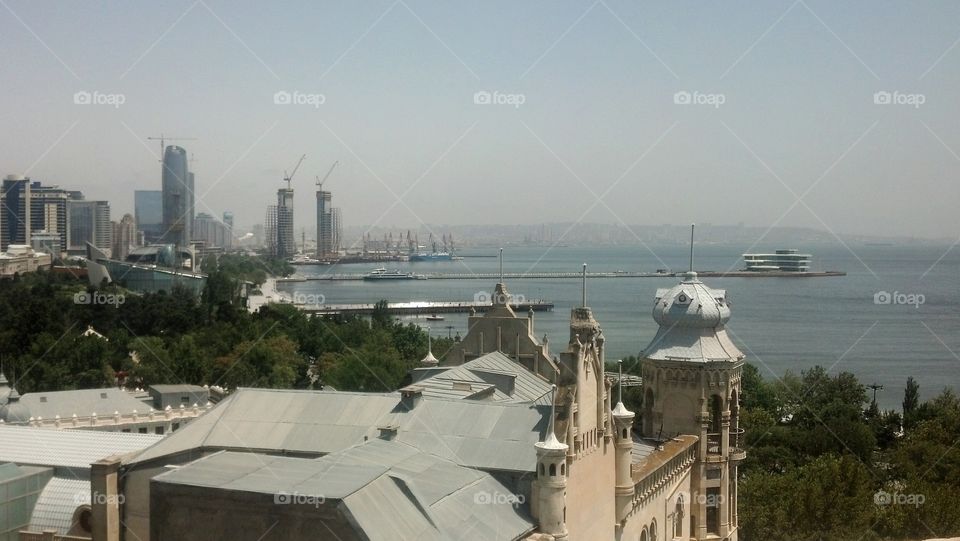 Baku Harbor, Baku, Azerbaijan