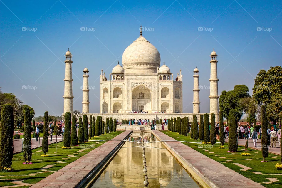 Taj Mahal Beauty view