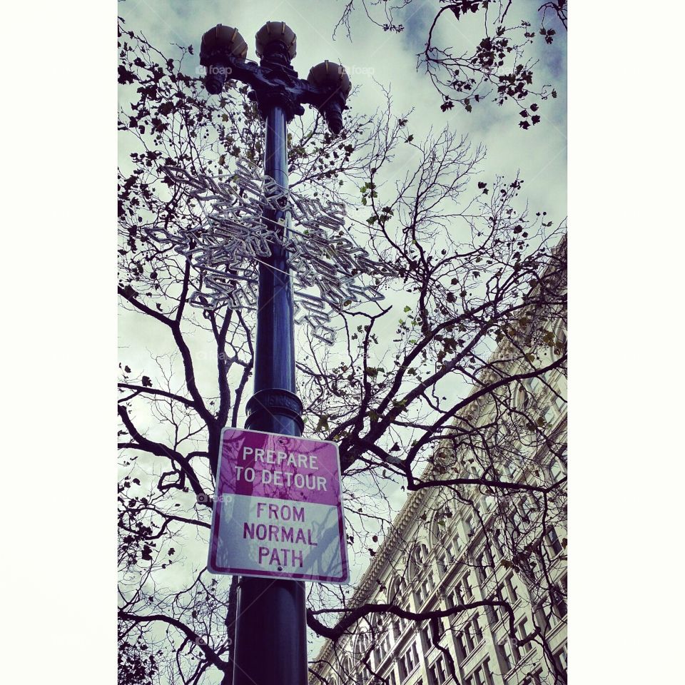 A Detour From Normal. San Francisco has the best reminders.