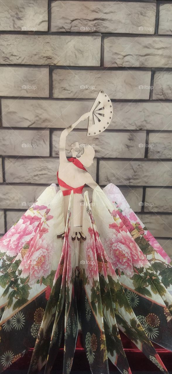 the princess is dancing