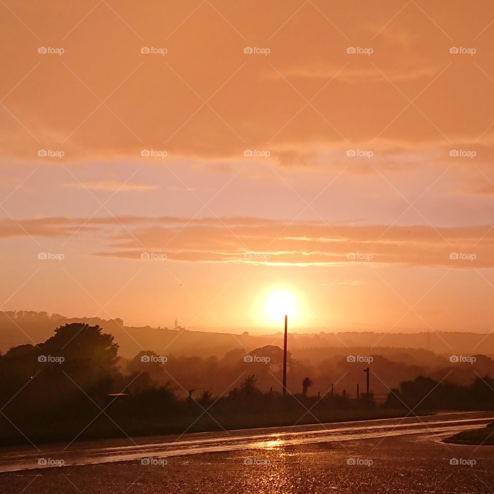 Amazing sunset