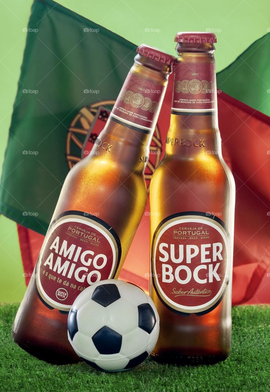 Super Bock beer & football