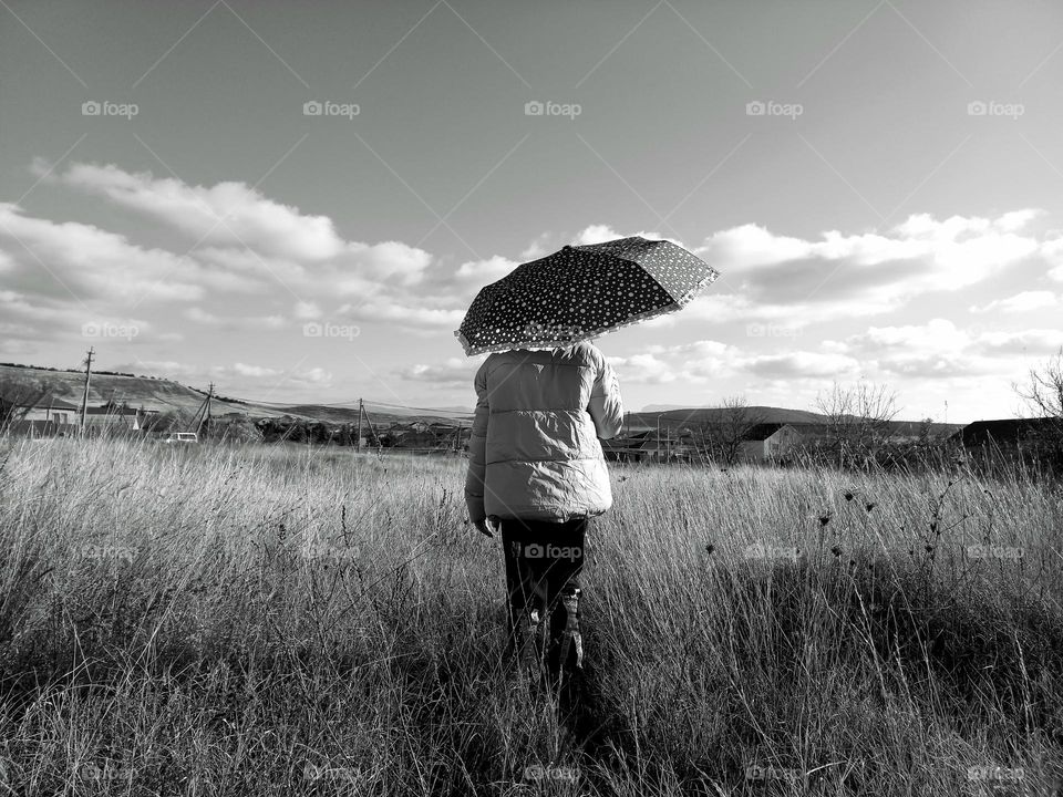girl with umbrella.