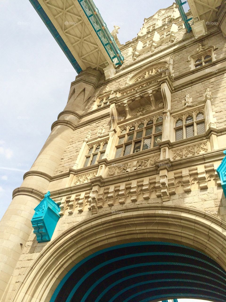 Tower bridge  in London 