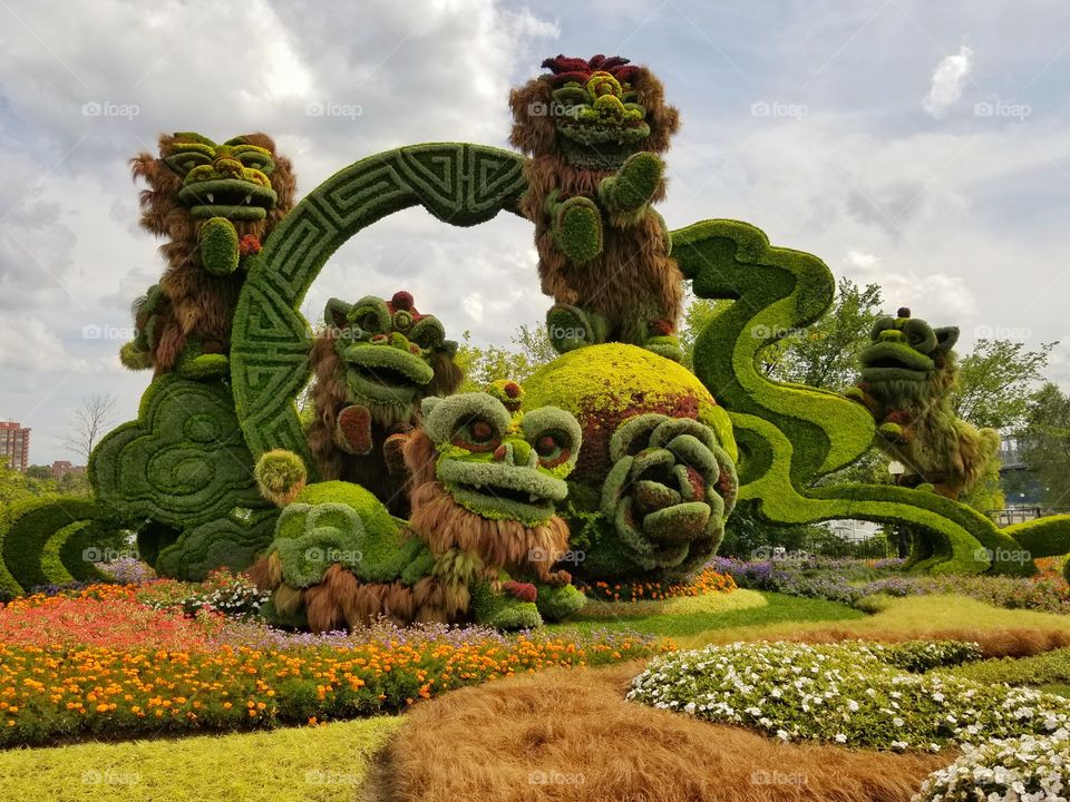 Chinese garden art