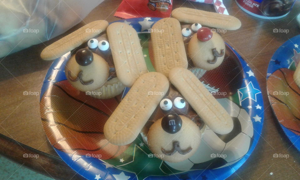 Doggy Cupcakes