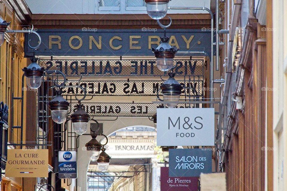 detail of a old building