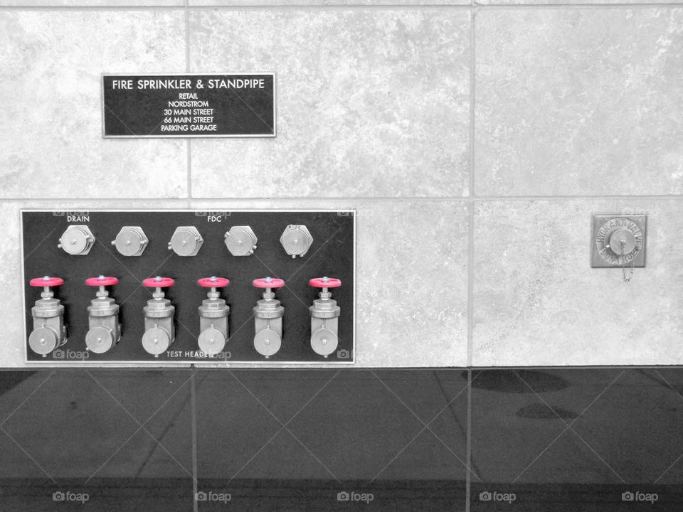 Colorful fire fighter pipe