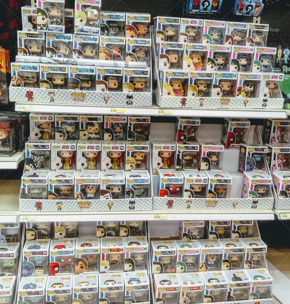 Pop Collectable Characters