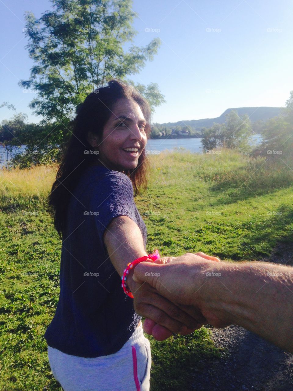 Look over there . I was so exciting after my visit to Kalvøya in The Oslo fjord, i wanted to show it to my follow friend