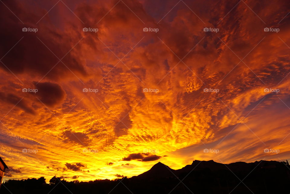 Sunset#sky#clouds#moment#magic#nature