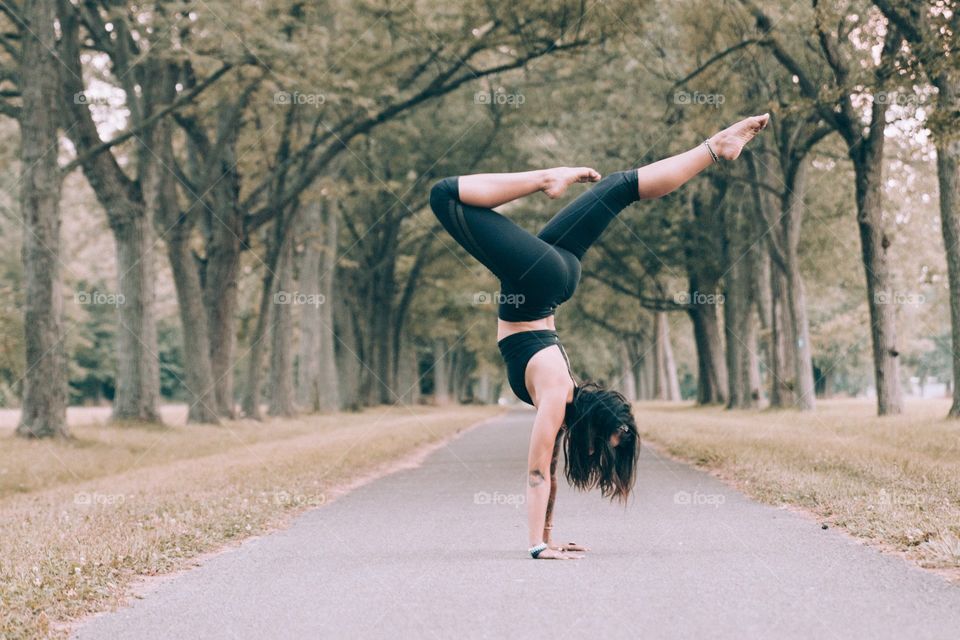 outdoor yoga