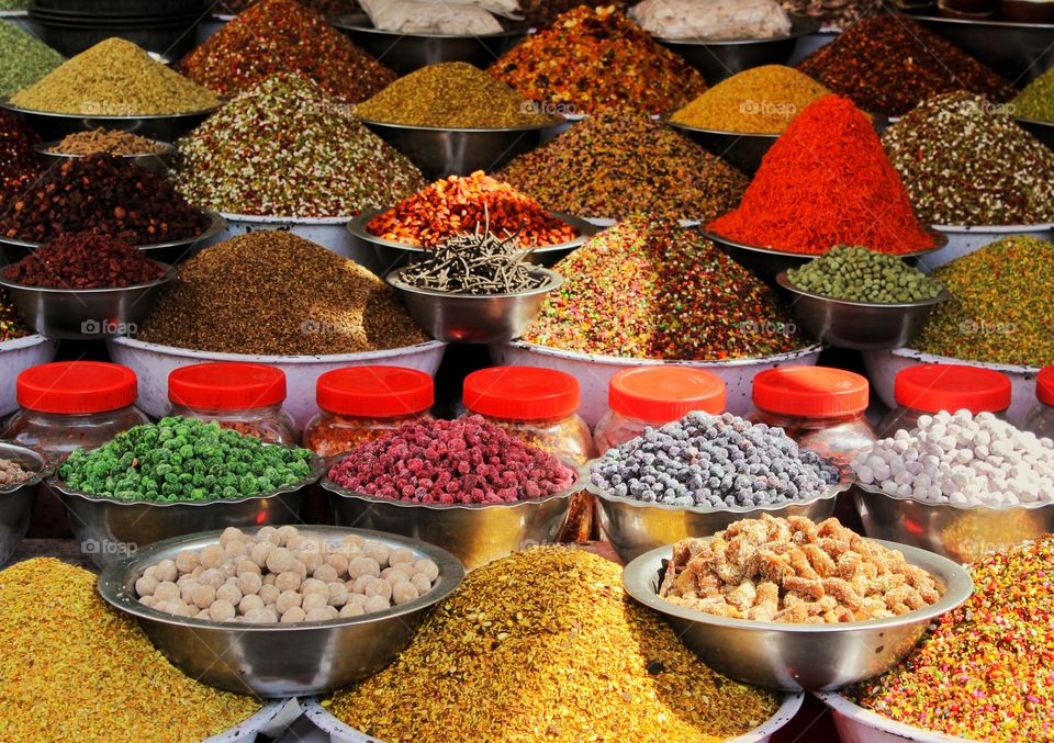 color of spices...