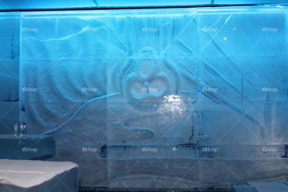 Ice sculpture 