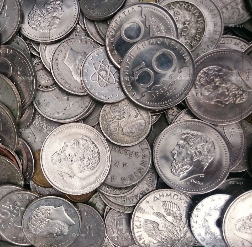 Old coins 
