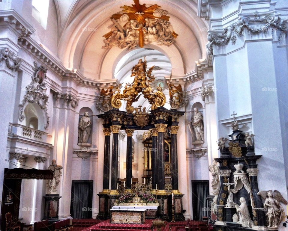 church architecture germany fulda city by 99tails