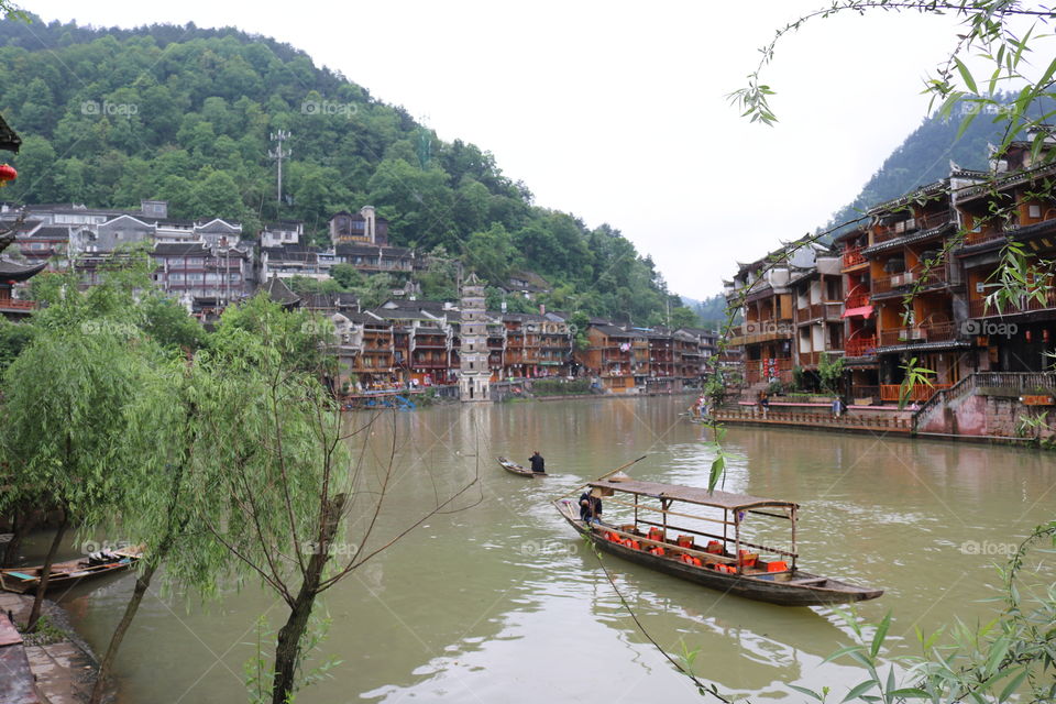 Fenghuang county in western Hunan Province.