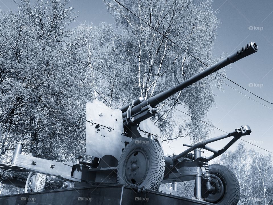 Antiaircraft Gun Monument