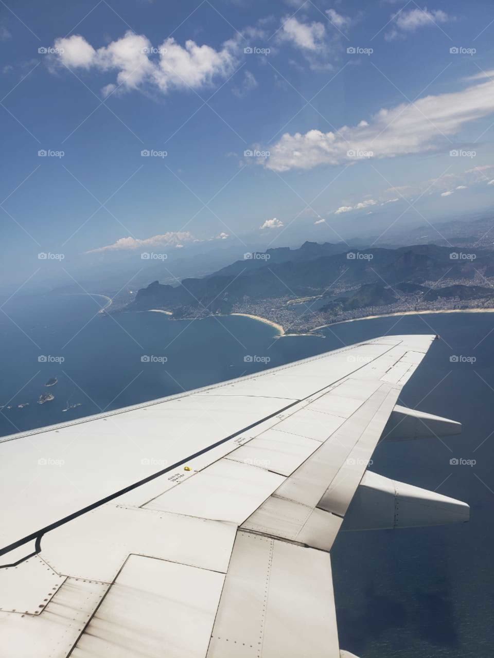 vista aérea do Rio de Janeiro-Brasil
