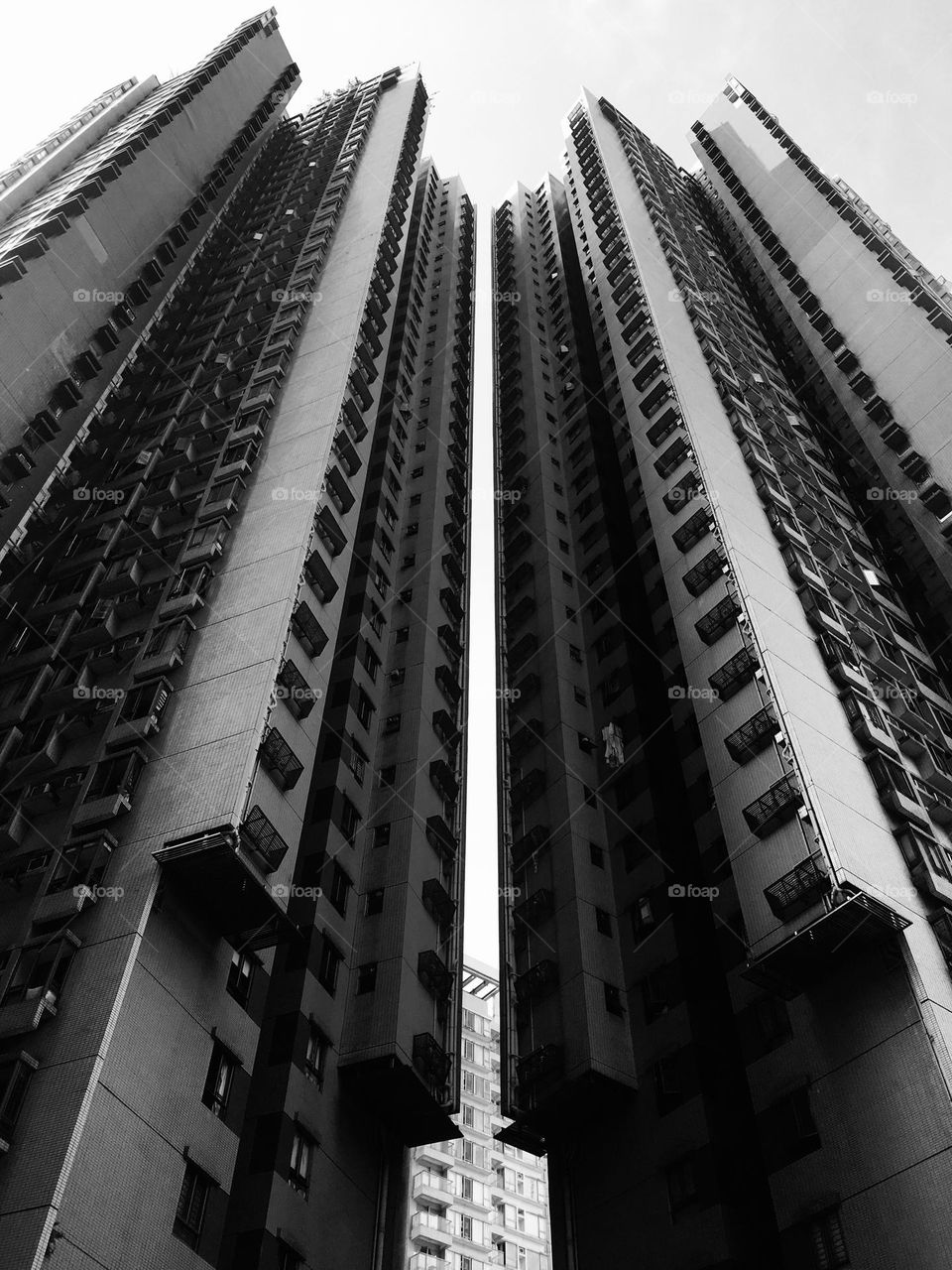 Black and white architecture 