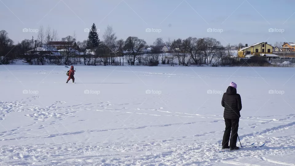 snow